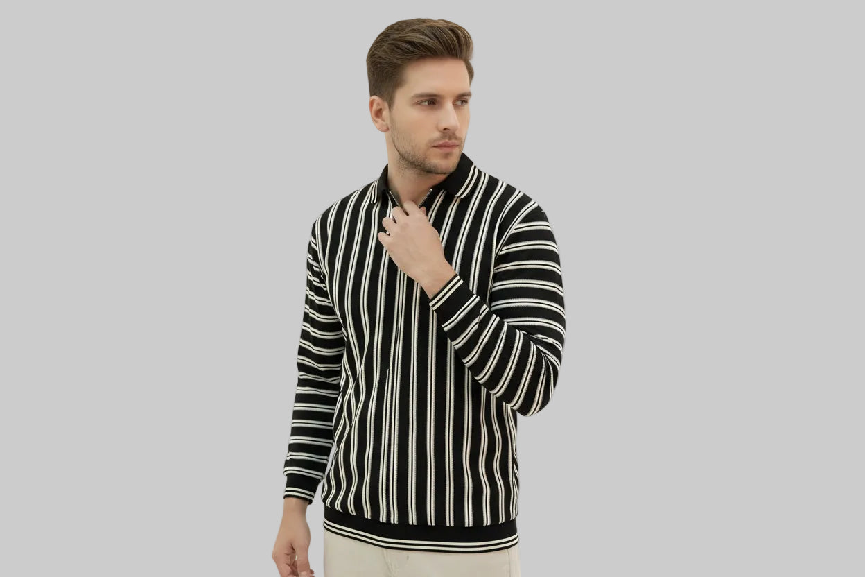 Black China Old Money Sweatshirt