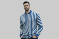 Blue China Old Money Sweatshirt